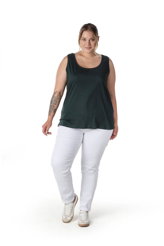 Büyük Beden Sıfır Kol Basic Atlet 1097164